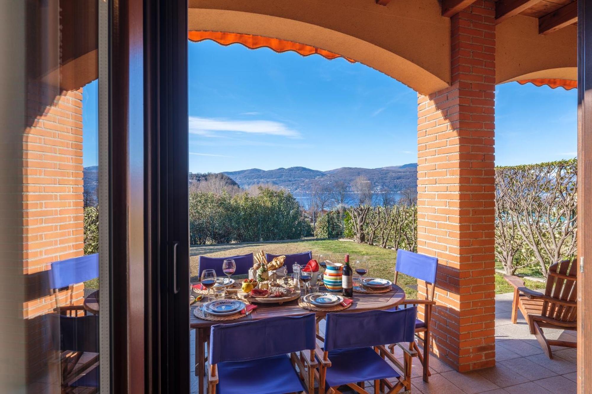 La Luna Nel Lago Lake View Garden - Happy Rentals 伊斯普拉 外观 照片